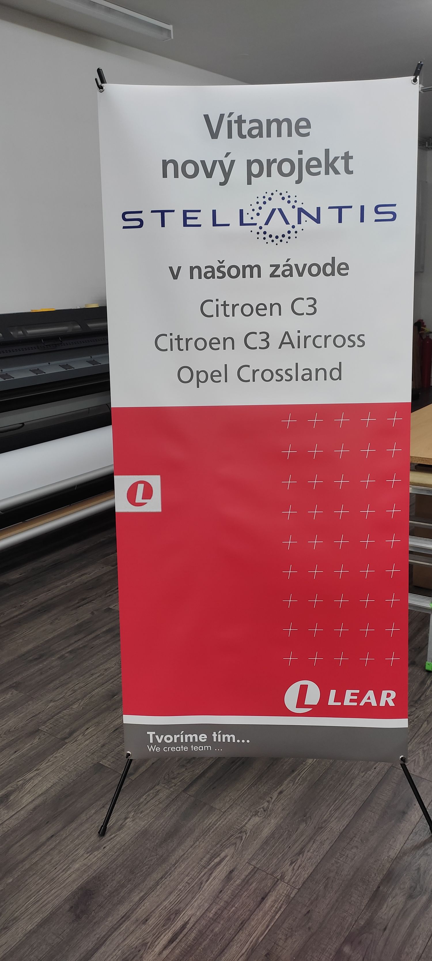 Veľkoplošná tlač, realizácia